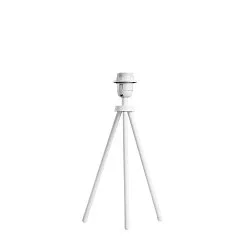 Lampe de table FENDA II TRIPOD BASIS avec interrupteur, sans abat-jour E27 IP20, blanche 