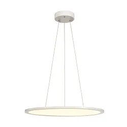 Luminaire à suspension PANEL 60 DALI LED rond, blanche