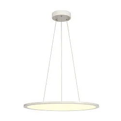 Luminaire à suspension PANEL 60 DALI LED rond, blanche