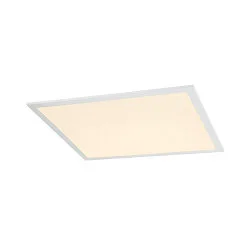Plafonnier encastré LED PANEL 600x600 pour VDU, carré IP20, blanche 