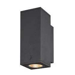 Luminaire mural d'extérieur ENOLA SQUARE UP/DOWN CCT IP 65, anthrazit, transparent 