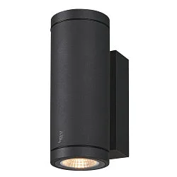 Luminaire mural d’extérieur ENOLA ROUND UP/DOWN CCT - S haut bas, petit, CCT Switch IP65, anthrazit 