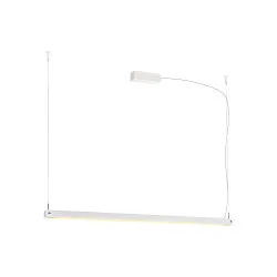 Luminaire à suspension NOYA PD PHASE CCT Switch IP20, laiteux, blanche