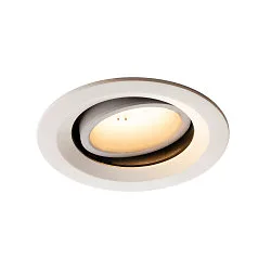 Plafonnier encastré NUMINOS DL M pivotant, rotatif IP20, blanche