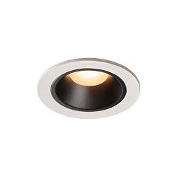 LED Ceiling recessed luminaire NUMINOS DL S, 2700K, IP20, 40°, 670lm, UGR 19, white/black