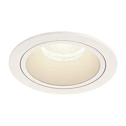 Plafonnier encastré NUMINOS DL L IP20, blanche