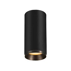 LED Ceiling luminaire NUMINOS CL PHASE M, 2700K, 24°, 1925lm, black/black