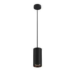 LED Pendant luminaire NUMINOS PD PHASE L, 2700K, 36°, 2400lm, black/black