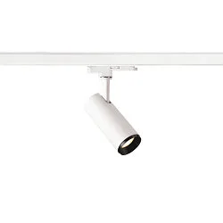 Luminaire triphasé NUMINOS DALI S, noir , blanche