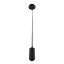 Luminaire à suspension NUMINOS PD DALI S contrôlable par DALI IP20, noir