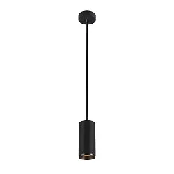 LED Pendant luminaire NUMINOS PD DALI M, 2700K, 36°, 1935lm, black/black