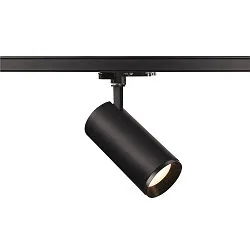 Luminaire triphasé NUMINOS DALI L, noir 