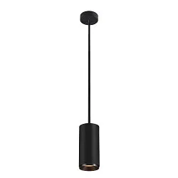 LED Pendant luminaire NUMINOS PD DALI L, 3000K, 36°, 2340lm, black/black