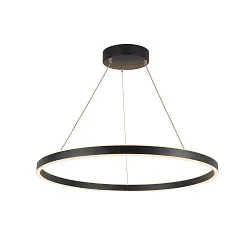 Luminaire à suspension ONE 80 PD DALI UP/DOWN CCT Switch, noir 