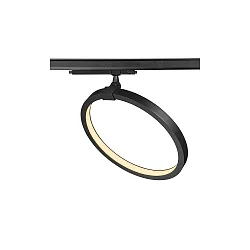 Luminaire triphasé ONE 40 TRACK DALI contrôlable par DALI, noir gradable