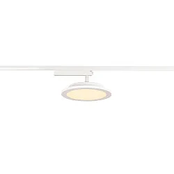 LED 1-phase spot PANEL TRACK, round, 20cm, 18W, 3000K, white