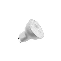 LED reflector lamp QPAR51, GU10, 6W 3000K 460lm 38°, CRi >90, dimmable, gray