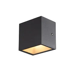 Luminaire mural d'extérieur SITRA S WL SINGLE Bas, CCT Switch IP65, anthrazit 