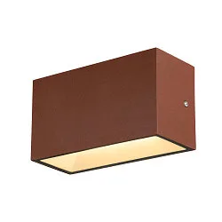 Luminaire mural d'extérieur SITRA M WL UP/DOWN CCT Switch, commutable IP65, rouille 
