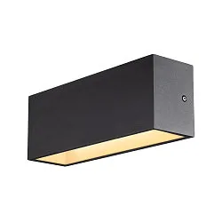 Luminaire mural d'extérieur SITRA L WL UP/DOWN CCT Switch, commutable IP65, anthrazit 