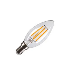 Ampoule LED C35 E14 4,2W 380lm 2700K 320° CRI 90 gradable