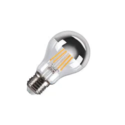 Lampe de rétroviseur de forme standard MIRRORHEAD A60 CHROME dimmable A60 clair E27 7,5W 720lm 2700K 180° CRI >90 gradable
