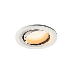 Plafonnier encastré NUMINUS MOVE S IP20, blanche