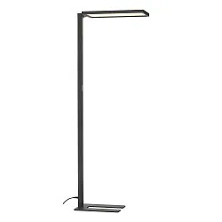 Lampadaire WORKLIGHT haut bas, pour VDU, avec capteur, UGR < 19 IP20, noir  gradable