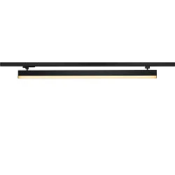Luminaire triphasé SIGHT TRACK CCT DALI 2 rigide, contrôlable par DALI, CCT Switch IP20, noir gradable