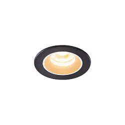 LED Ceiling recessed luminaire NUMINOS® XS, 3000K, 40°, black/white