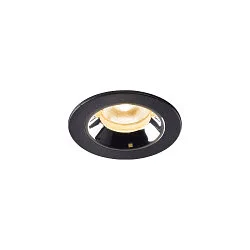 LED Ceiling recessed luminaire NUMINOS® XS, 3000K, 40°, black/chrome