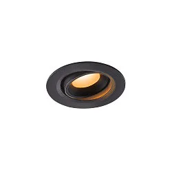 Plafonnier encastré NUMINOS MOVE XS IP20, noir 