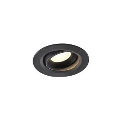 Plafonnier encastré NUMINOS MOVE XS IP20, noir 