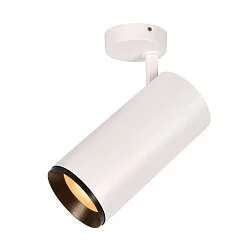 Luminaire de plafond NUMINOS SPOT DALI XL contrôlable par DALI IP20, noir, blanche gradable