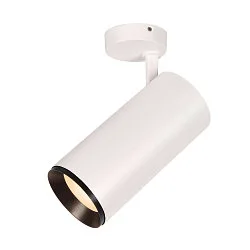 Luminaire de plafond NUMINOS SPOT DALI XL contrôlable par DALI IP20, noir, blanche gradable