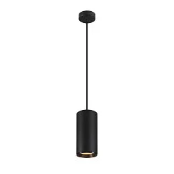 Luminaire à suspension NUMINOS DALI XL contrôlable par DALI IP20, noir gradable