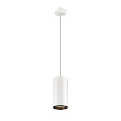 Luminaire à suspension NUMINOS DALI XL contrôlable par DALI IP20, noir, blanche gradable