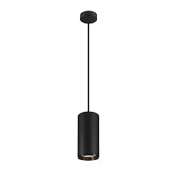 Luminaire à suspension NUMINOS DALI XL contrôlable par DALI IP20, noir gradable