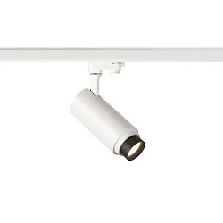 Projecteur triphasé NUMINOS ZOOM M focalisable, pivotant à la cardan IP20, blanche gradable