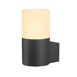 Luminaire mural d'extérieur GRAFIT rond E27 IP44, anthrazit gradable