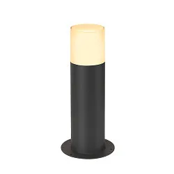 Lampadaire d'extérieur GRAFIT 30 POLE rond, avec diffuseur E27 IP44, anthrazit gradable