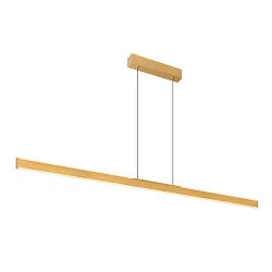Pendant luminaire ONE LINEAR 140 PHASE up/down, 35W, 2700/3000K, brass