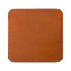 Abat-jour RUSTY MANA angulaire, rouille