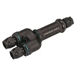 Boîte de connexion DALI IP68 5 pôles, noir 