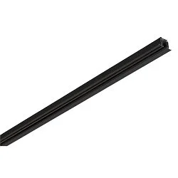 Rail encastré triphasé S-TRACK PHASE & DALI 1M contrôlable par DALI, noir