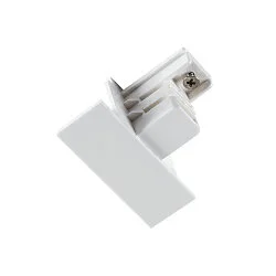 Embout triphasé S-TRACK PHASE & DALI isolé, mécanique, version pour montage encastré, blanche