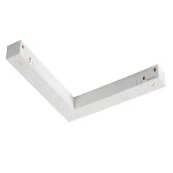 Connecteur en L TRACK 48V contrôlable par DALI, électrique, blanche