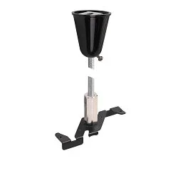 Suspension pendulaire TRACK 48V avec barre, noir