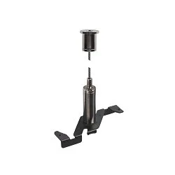 Suspension pendulaire TRACK 48V avec câble métallique, noir