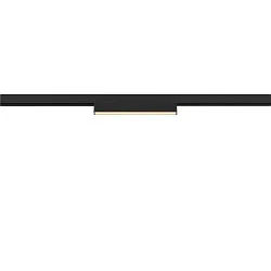 Projecteur sur rail IN-LINE 22 TRACK 48V contrôlable par DALI IP20, noir gradable